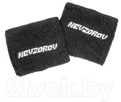 Повязка на голову Nevzorov Team С напульсниками / set-ND-4634-3 (черный)