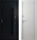 Входная дверь Belwooddoors Argos Grand 77 210x100 Black левая (черный/белый) - 