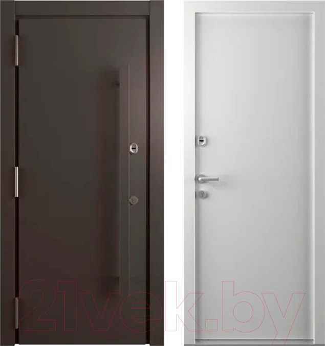 Входная дверь Belwooddoors Argos Grand 77 210x100 Black левая