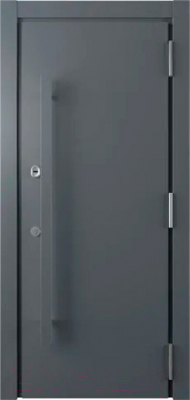 Входная дверь Belwooddoors Argos Grand 77 210x100 Black правая (антрацит/белый)