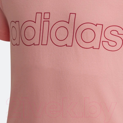 Футболка детская Adidas Essentials / HE1965 (р-р 134, розовый)
