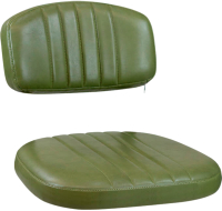 Сиденье и спинка для стула Sheffilton SHT-ST85-C1/SB85-C1 (оливковый кожзам) - 
