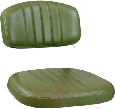 Сиденье и спинка для стула Sheffilton SHT-ST85-C1/SB85-C1 (оливковый кожзам)