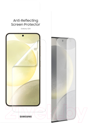 Набор защитных пленок для телефона Samsung Screen Protector для S24 Антибликовая / EF-US921C