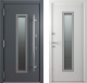 Входная дверь Belwooddoors П Argos 77 210x100 С13 левая (антрацит/белый стеклопакет матовый рис.53) - 