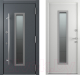 Входная дверь Belwooddoors П Argos 77 210x100 С13 правая (антрацит/белый стеклопакет матовый рис.53) - 