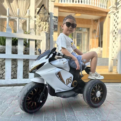 Детский мотоцикл Sundays LS1688 (белый)