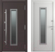 Входная дверь Belwooddoors П Argos 77 210x100 С13 правая (коричневый/белый стеклопакет матовый рис.53) - 