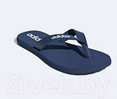 Шлепанцы Adidas Eezay Flip Flop / EG2041 (р.7, синий)