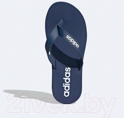 Шлепанцы Adidas Eezay Flip Flop / EG2041 (р.9, синий)