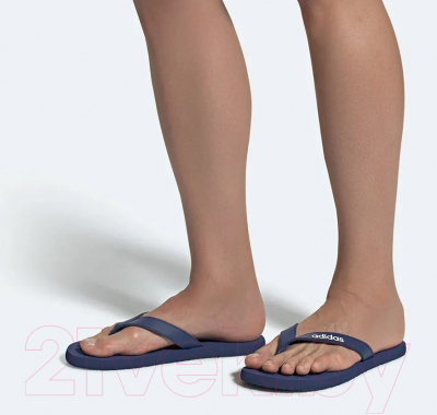 Шлепанцы Adidas Eezay Flip Flop / EG2041 (р.12, синий)