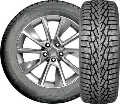 Зимняя шина Ikon Tyres (Nokian Tyres) Nordman 7 SUV 215/60R17 100T (шипы)