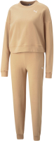 Комплект одежды Puma Loungewear Suit / 67370289 (2XS, бежевый) - 