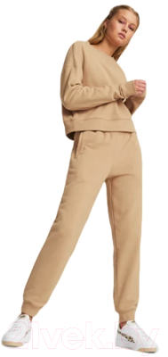 Комплект одежды Puma Loungewear Suit / 67370289 (2XS, бежевый)