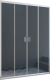 Душевая дверь Veconi 150x185 / VN45-150-01-19C1 (стекло прозрачное/хром) - 