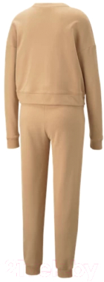 Комплект одежды Puma Loungewear Suit / 67370289 (XS, бежевый)