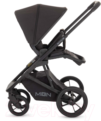 Детская универсальная коляска mooN Style 2 в 1 2023 / 63950500-RU533 (Black)