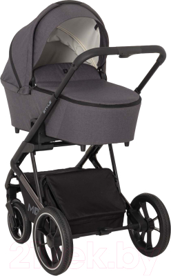 Детская универсальная коляска mooN Style 2 в 1 2023 / 63950500-RU444 (Black/Chrome-Anthrazit)