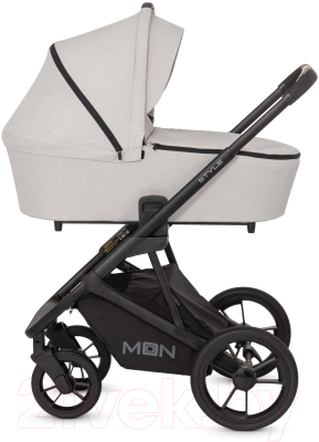 Детская универсальная коляска mooN Style 2 в 1 2023 / 63950500-RU577 (Ice)