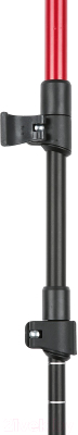 Трекинговые палки Husky Scaup 3-х секционные (63-136см, красный)