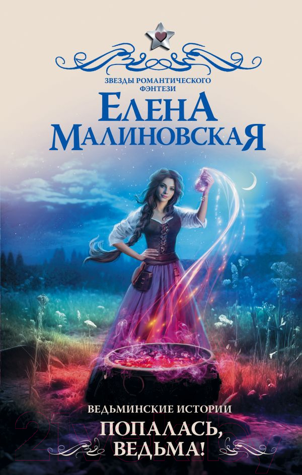 Художественная книга АСТ Ведьминские истории. Попалась, ведьма! / 9785171558079 (Малиновская Е.М.) — фото 1