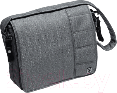 Сумка для коляски mooN Messenger Bag 2019 / 68.000.042-006 (Anthrazit Structure)