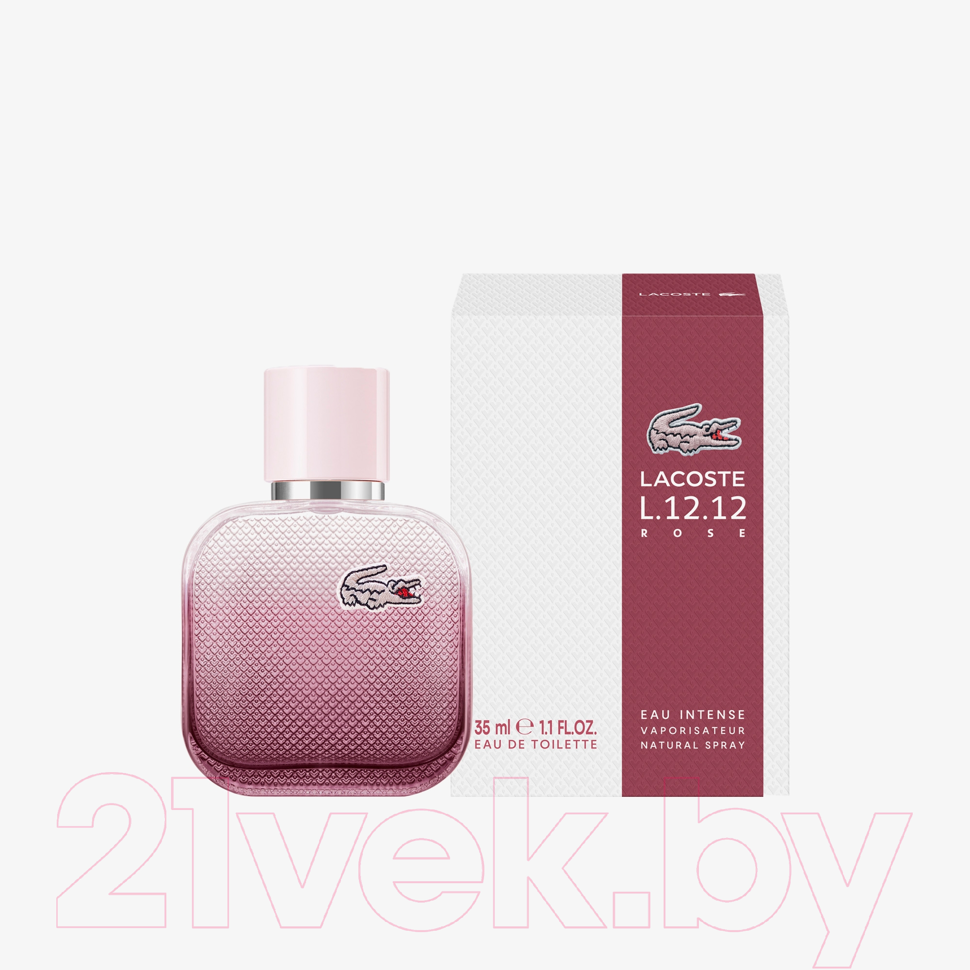 Туалетная вода Lacoste L.12.12 Rose Eau Intense