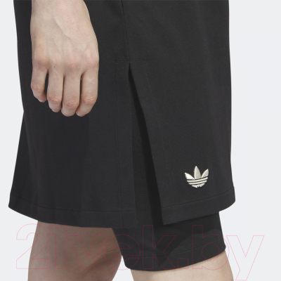 Платье Adidas Tee Dress / IB7309 (2XS, черный)