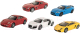 Набор игрушечных автомобилей Welly Lambo Gallardo, Porsche 911, Audi R8 / 44000-5SG(B) - 