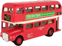 Автобус игрушечный Welly Лондонский / 99930H-W (красный) - 