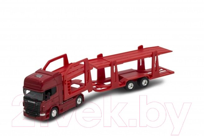 Набор игрушечных автомобилей Welly Грузовик Scania V8 R730 / 68023SL-F-10G(C)