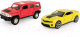 Миниатюра изображения товара Набор игрушечных автомобилей Welly Hummer H3, Chevrolet Camaro ZL1 / 43629F-2TB(A) 