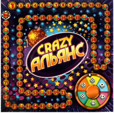 Настольная игра Умные игры Альянс Crazy. Веселая вечеринка / 4650250536512