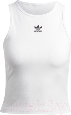 Кроп-топ Adidas Tank Rib / IB9111 (XS, белый)