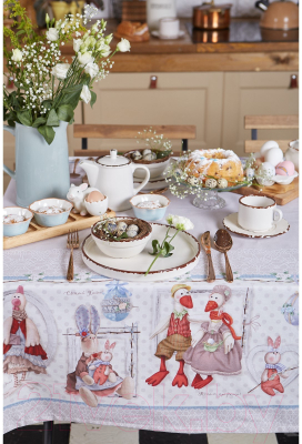 Изображение товара Скатерть Этель Пасхальные Тильды / 9318694