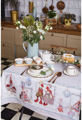 Изображение товара Скатерть Этель Пасхальные Тильды / 9318694