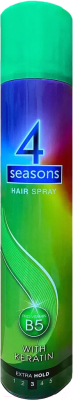 Лак для укладки волос 4 Seasons Extra Hold (400мл)