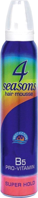 Пенка для укладки волос 4 Seasons Super Hold (225мл)