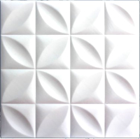 Потолочная плита SOLID C2004 из экструдированного пенополистирола (500x500, уп. 8шт, белый) - 