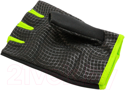 Перчатки для фитнеса Espado ESD001 (S, черный/зеленый)