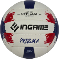 Мяч волейбольный Ingame Prizma ING-224 (белый/красный/синий) - 