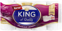 Туалетная бумага King of Quality Premium Quatro 4сл (8рул) - 