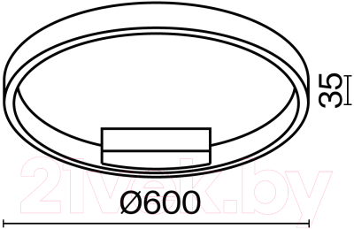 Потолочный светильник Maytoni Rim MOD058CL-L35WK