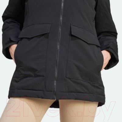 Куртка Adidas Fur Parka W / IJ8260 (L, черный)