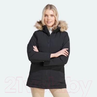 Куртка Adidas Fur Parka W / IJ8260 (M, черный)