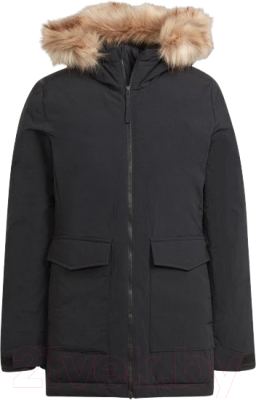 Куртка Adidas Fur Parka W / IJ8260 (XS, черный)