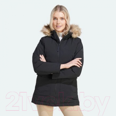 Куртка Adidas Fur Parka W / IJ8260 (S, черный)