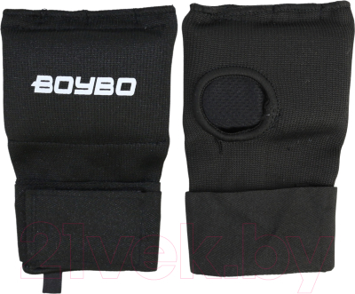 Боксерские бинты BoyBo BB2002 (XL, черный)