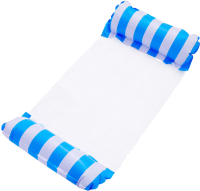 Надувной матрас для плавания Sharktoys Детский гамак для плавания с надувными валиками / 31900016 (синий) - 
