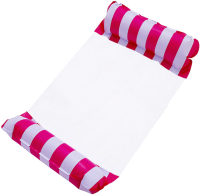 Надувной матрас для плавания Sharktoys Гамак для плавания детский с надувными валиками / 31900015 (розовый) - 